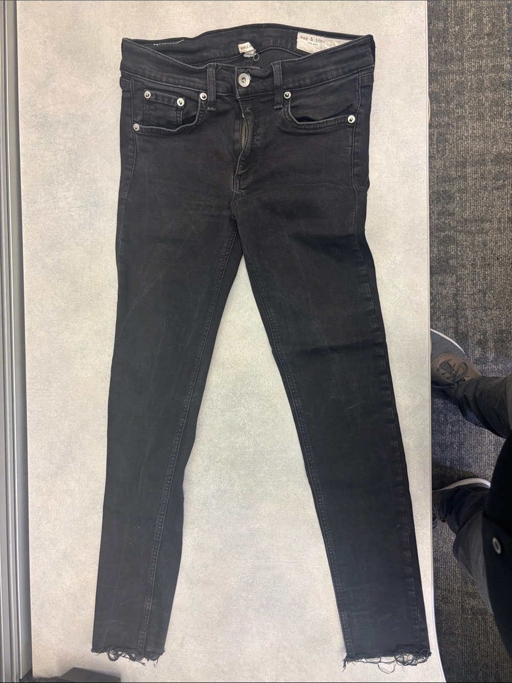 Rag and Bone Black Women's Skinny Jeans